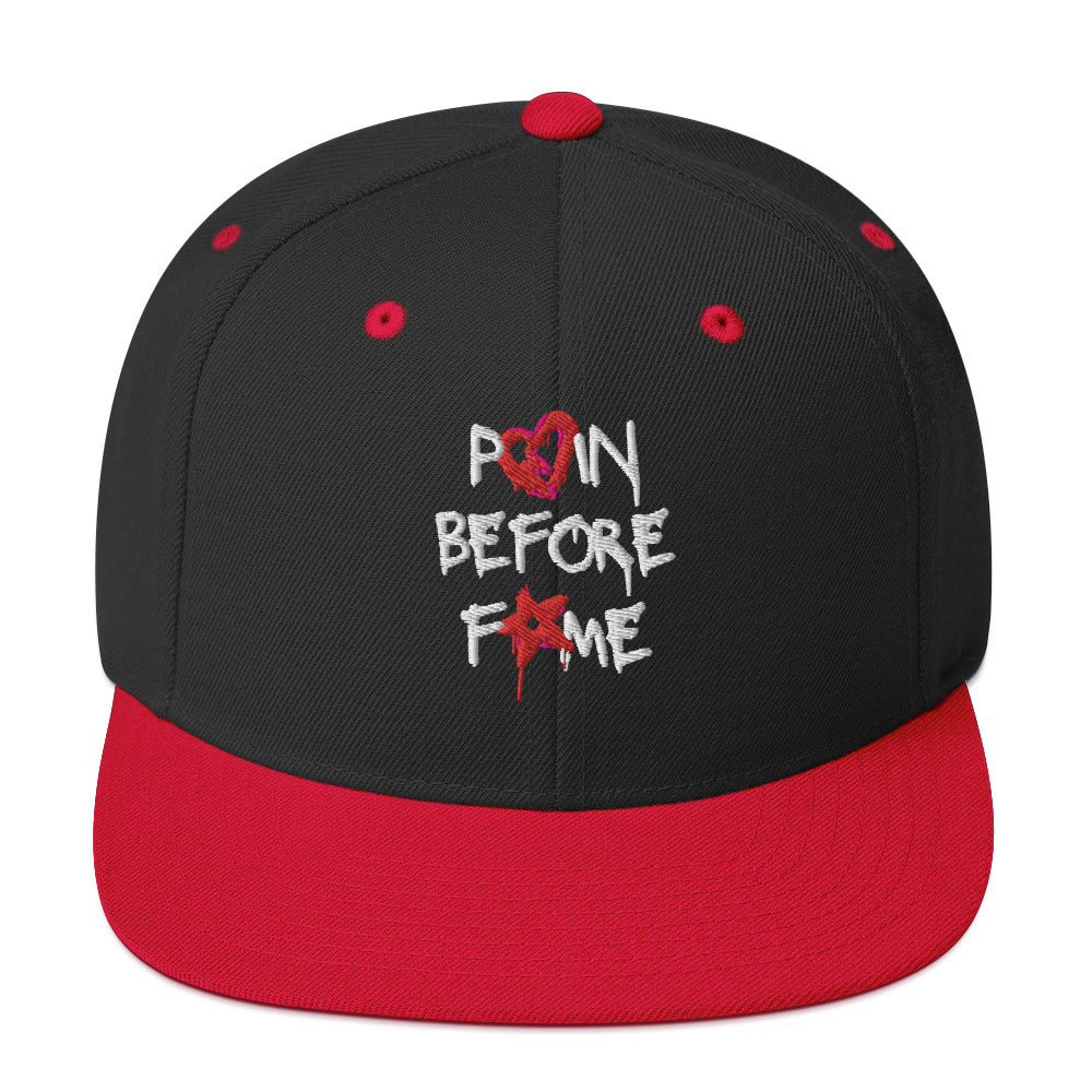 Pain Before Fame Snapback Hat